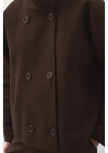 Kısa Kaşe Kaban Kahve fırsatları