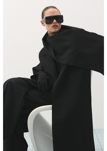 Atkılı Uzun Kaban Siyah fiyatları