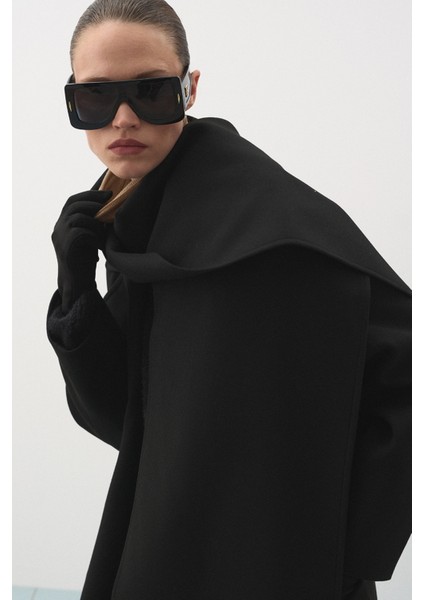 Atkılı Uzun Kaban Siyah modelleri