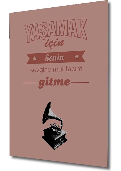 Dekoratif Ahşap Kare Yaşamak Için Gitme Tablosu Ev/ofis/işyeri/salon/mutfak/banyo Tablo fiyatları