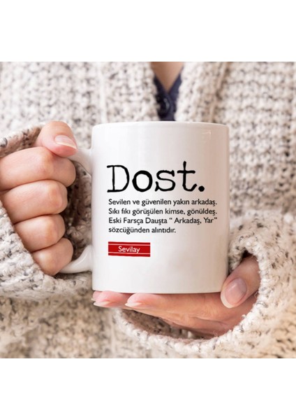 Sevgileye-Arkadaşa Özel Hediyelik|kişiselleştirilebilir Hediye Kupa Bardak