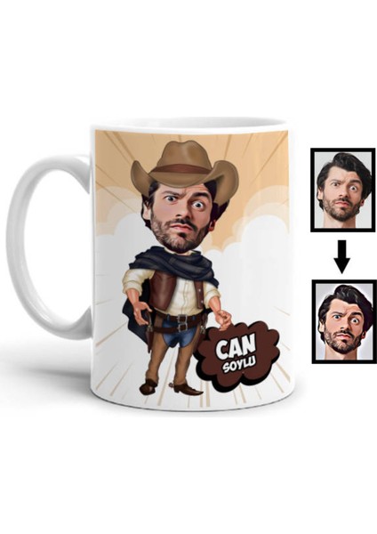 Sevgileye-Arkadaşa Özel Hediyelik|kişiselleştirilebilir Karikatür Hediye Kupa Bardak