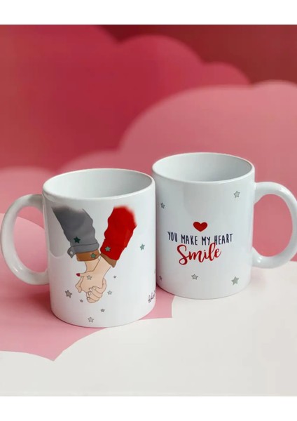 Sevgililer Gününe Özel| Kişiselleştirilebilir Sevgiliye Hediye Kupa Bardak