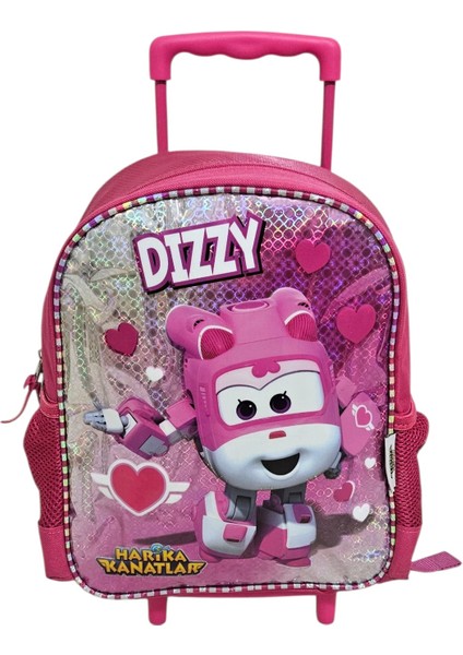 Harika Kanatlar Dizzy Çekçekli Anaokulu Çantası