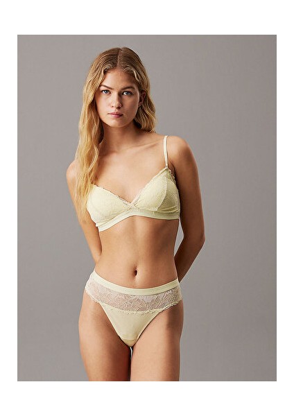 Kadın Yeşil Thong Külot