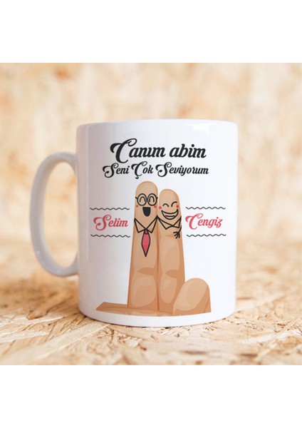 Sevgileye-Arkadaşa Özel Hediyelik|kişiselleştirilebilir Hediye Kupa Bardak