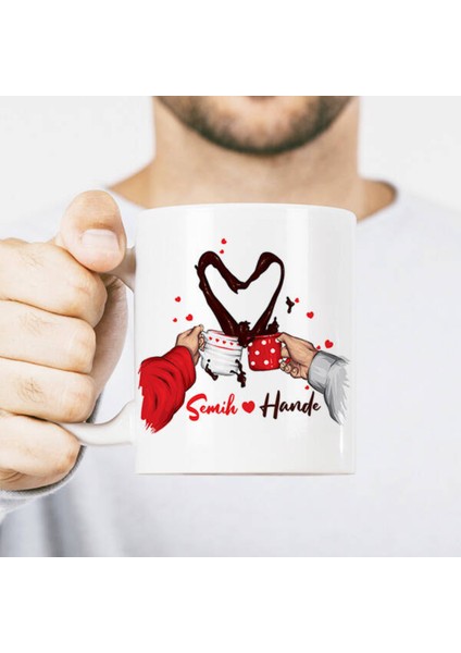 Sevgileye-Arkadaşa Özel Hediyelik|kişiselleştirilebilir Hediye Kupa Bardak