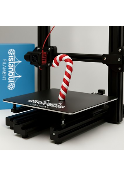 3D Baskı Pla Filament Yılbaşı Özel Pla+ Paket 2026 (Kırmızı - Yeşil - Beyaz - Ten) 1,75MM ± 0,05 mm fırsatları