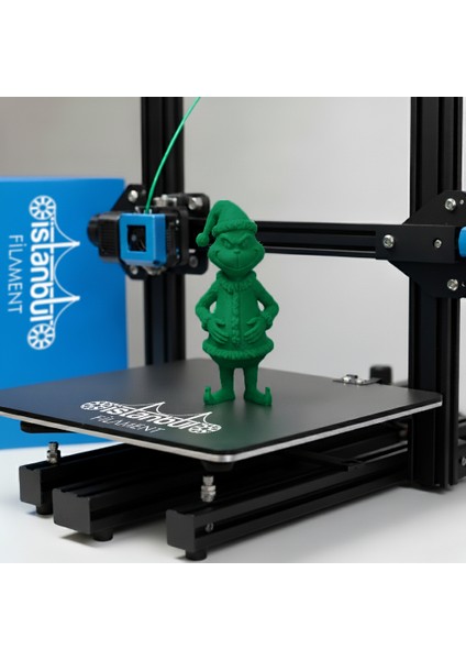 3D Baskı Pla Filament Yılbaşı Özel Pla+ Paket 2026 (Kırmızı - Yeşil - Beyaz - Ten) 1,75MM ± 0,05 mm