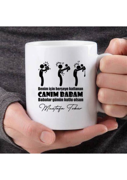 Babalar Gününe Özel|babanız Için Kişiselleştirilebilir Hediye Kupa Bardak