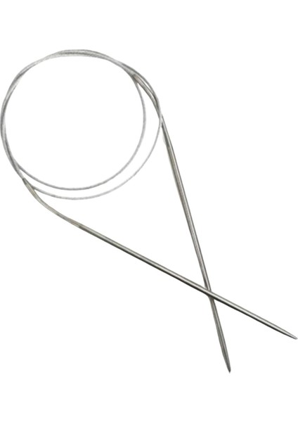 Misinalı Çelik Şiş 6 Numara 40 cm