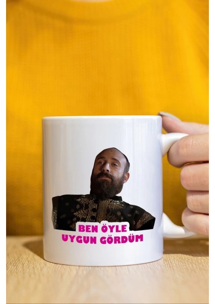 Muhteşem Yüzyıl Ben Öyle Tasarımlı Hediye Kupa Bardak