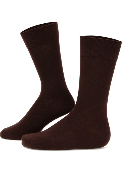 Erkek Kahverengi Çorap 50318187-400