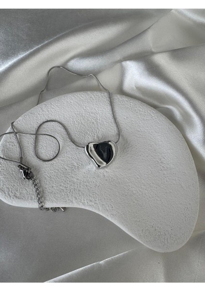 Drop Heart Silver Kolye fiyatları