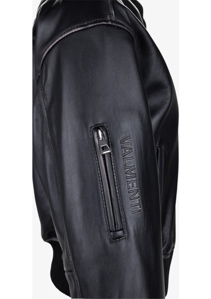 Kadın Hakiki Deri Siyah Deri Mont 993 Bomber Byn Derımont SK25/26 Sıyah Sılme modelleri