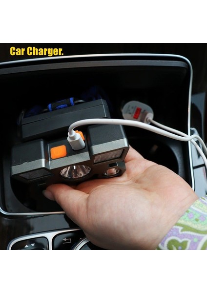 5 Led'li Dahili Pilli USB Şarj Edilebilir Kafa Feneri Lambası fırsatları