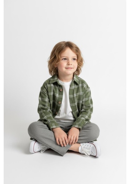 Haki Ekoseli Gömlekli 3 Lütakım fiyatları