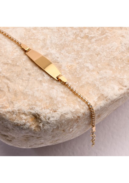 14 Ayar Altın Bebek Isimli Künye, Kişiye Özel Yeni Doğan Bebek Bilekliği indirimleri