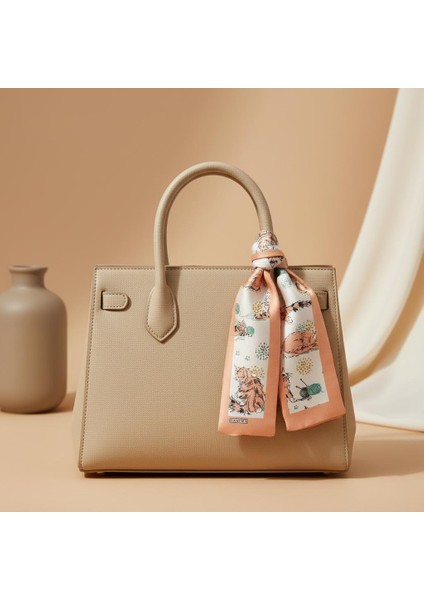 Yün Topu Kedili Desen Bandana Fular