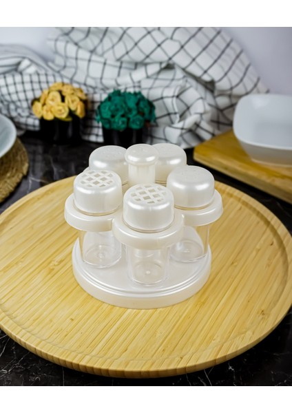 Dönebilen 5 Li Baharatlık Seti Tuzluk indirimleri