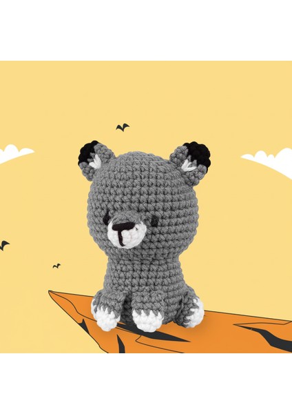 Minik Köpek Amigurumi Yapım Kiti Türkçe Klavuz ve Videolu Anlatım (Howler) fiyatları