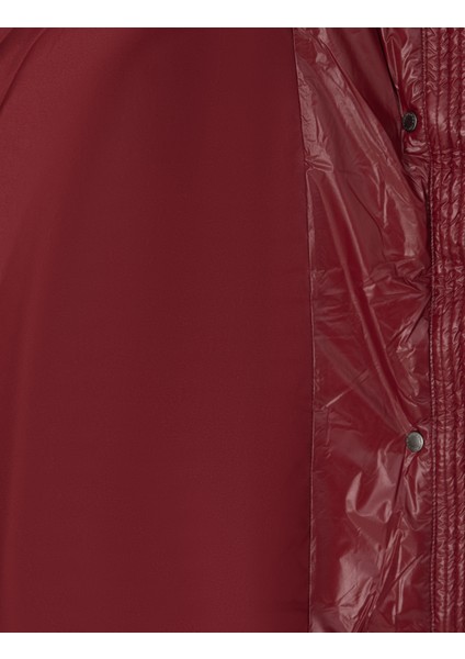 Kadın Bordo Oversize Mont 50309064-VR014