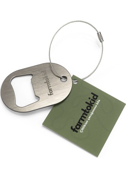 Paslanmaz Çelik Anahtarlık & Açacak 304 Kalite