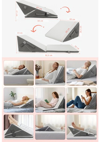 12 Fonksiyonlu Ortopedik Yastık Bacaklar, Sırt ve Diz Desteği,horlama,dinlenme, fiyatları