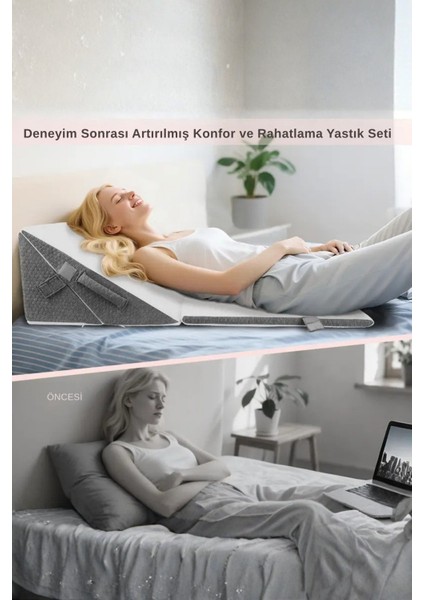 12 Fonksiyonlu Ortopedik Yastık Bacaklar, Sırt ve Diz Desteği,horlama,dinlenme, indirimleri