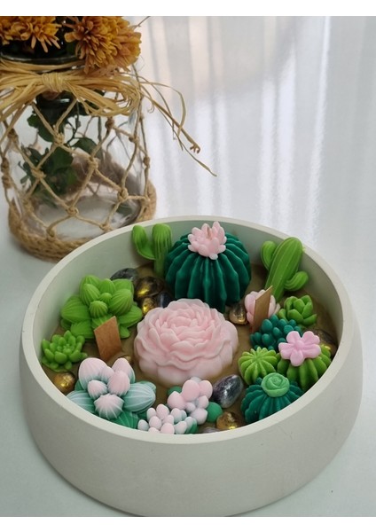 Kase Renkli Kase Mum modelleri