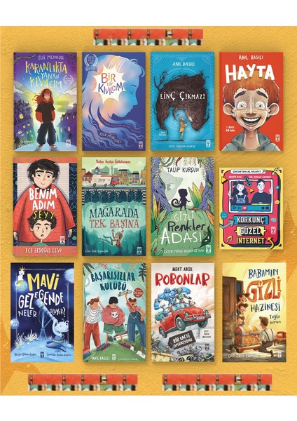 5.6.7.sınıf-Mavi Gezegende Neler Oluyor?, Babamın Gizli Hazines,robonlar, Gizli Renkler ADASI(12KİT)