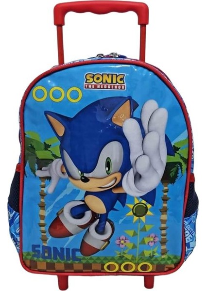 Sonic Çekçekli Anaokulu Çantası