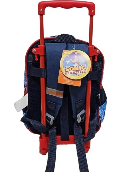 Sonic Çekçekli Anaokulu Çantası modelleri