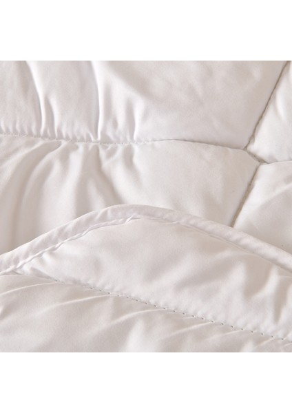 Soft Tek Kişilik Ince Microfiber Yorgan - Beyaz - 155X215 cm modelleri