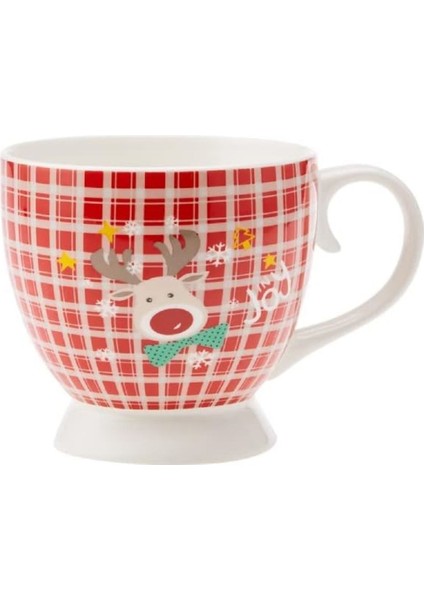 Happy New Year Büyük Geyik Desenli Mug 500 ml fiyatları