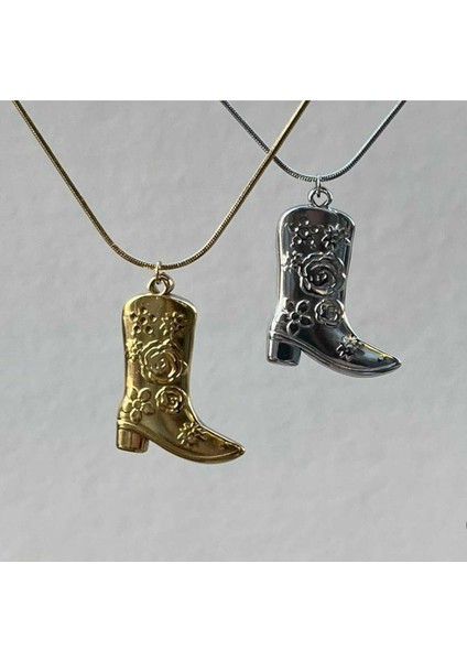 Çelik Vintage Kovboy Kolye modelleri