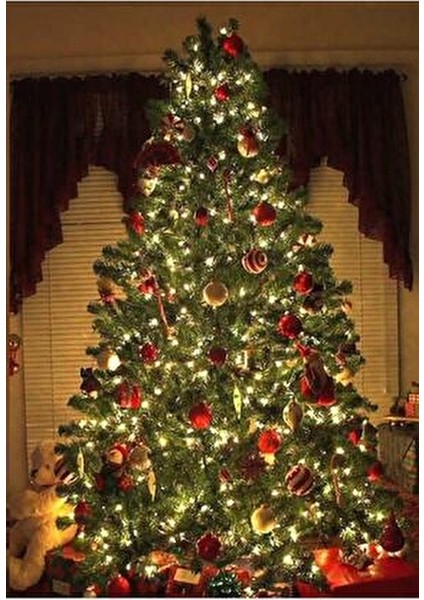 10 Metre 100 Ledli Fişli LED Işık Günışığı Dekor Lambası Yılbaşı Ağacı Işığı Organizasyon LED