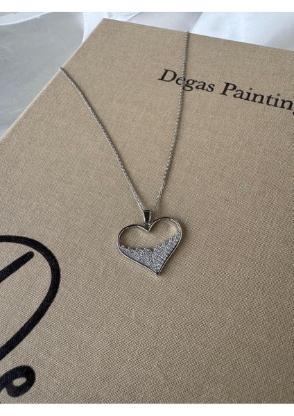 Kalpli Taşlı Kolye