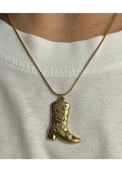 Çelik Vintage Kovboy Kolye modelleri