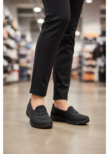 Günlük Kadın Bağcıklı Babet Ayakkabı Spor Ayakkabı