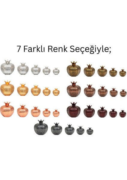 Nar Şekilli Lokumluk Set – Dekoratif Lokumluk – Mutfak & Çay Keyfi modelleri