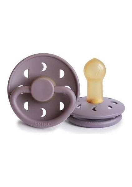 Moon Phase Kauçuk Emzik - Twilight Mauve (0-6 Ay)