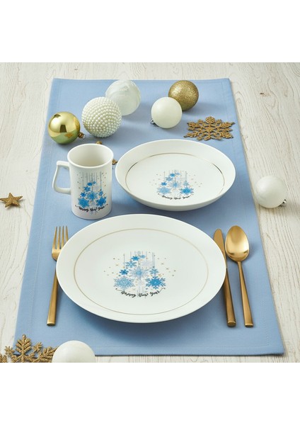 Yeni Yıl Camelia 3 Parça Tek Kişilik Bone Yemek Takımı - 6483 indirimleri