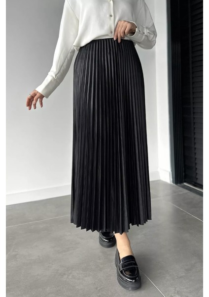 Bel Lastikli Pileli Tesettür Etek P-00019076 fiyatları