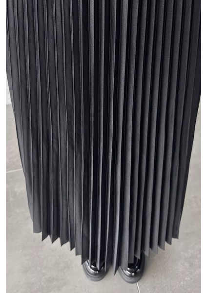 Bel Lastikli Pileli Tesettür Etek P-00019076 fırsatları