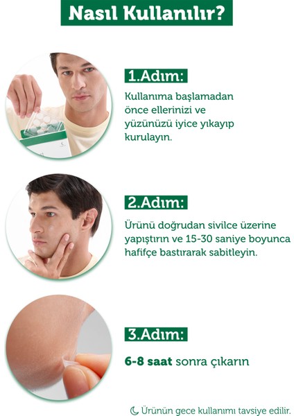 Microneedle Teknolojili Akne Patch, Akne Karşıtı Yama, Mikroiğneli Bant, 9 Adet fiyatları