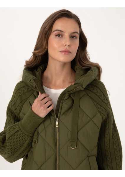 Kadın Haki Mont 50309022-VR027 fiyatları