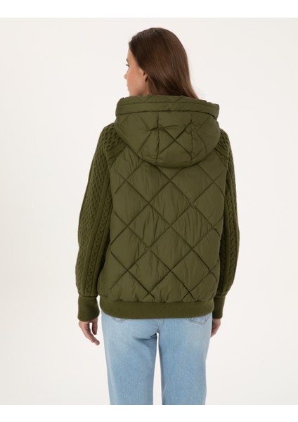 Kadın Haki Mont 50309022-VR027 indirimleri