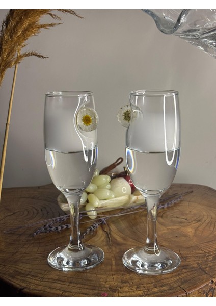 Papatya Kokteyl Kadehi 2 Li - (Kahve Yanı Su/kokteyl Bardak) 190 ml fiyatları