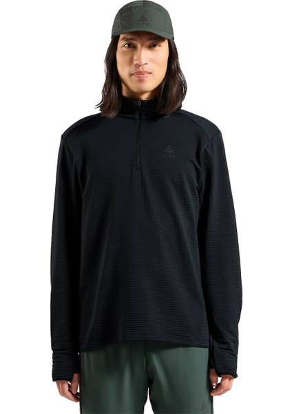Essential Thermal Mid Layer 1/2 Zip Erkek Siyah Içlik Üst